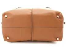 美品✨トッズ Dスタイリング ハンドバッグ ショルダーバッグ 2way ブラウン 広尾店】 トッズ TOD'S Dスタイリング 2WAYバッグ レザー ブラウン SV