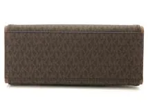 MICHAEL KORS 2wayバッグ ダークブラウン MICHAEL KORS マイケルコース MKシグネチャー ミディアム