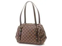 ルイヴィトン　トートバッグ 肩掛け ダミエ リヴィントンPM N41157 茶色 LOUIS VUITTON ルイィトン ショルダーバッヴグ リヴィントンPM ダミエ