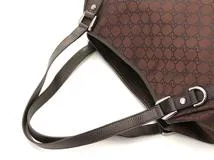 GUCCI　　グッチ  　　GGキャンバス 　 　ダークブラウン 　　キャンバス/レザー 　　トートバッグ　　　293578　　　【471】IK　　2148103855306