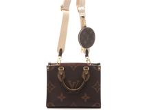 LOUIS VUITTON　ルイ・ヴィトン　バッグ　オンザゴーPM　モノグラム・ジャイアント・リバース　M46373　RFIDタグ【431】2148103855450