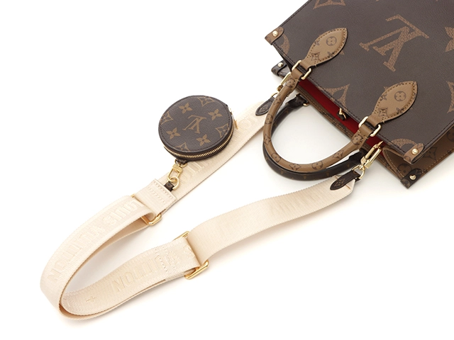 LOUIS VUITTON　ルイ・ヴィトン　バッグ　オンザゴーPM　モノグラム・ジャイアント・リバース　M46373　RFIDタグ【433】2143300231052