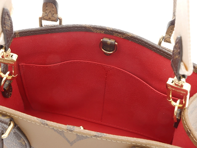 LOUIS VUITTON　ルイ・ヴィトン　バッグ　オンザゴーPM　モノグラム・ジャイアント・リバース　M46373　RFIDタグ【433】2143300231052