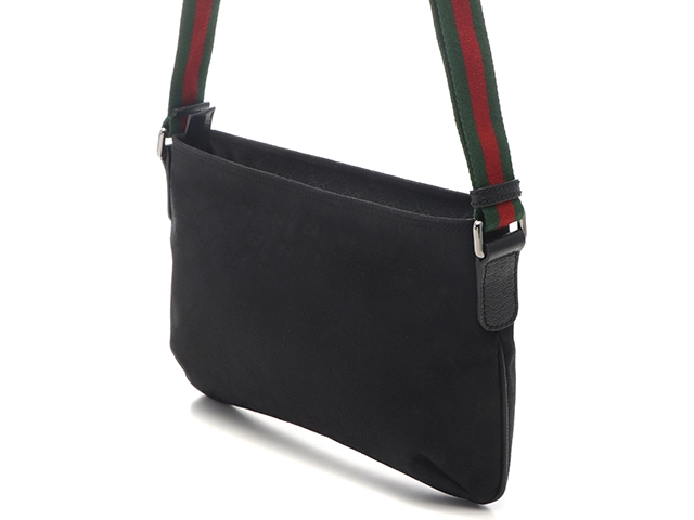 GUCCI グッチ GGキャンバス シェリーライン ショルダーバッグ キャンバス/レザー 189749 【436】 2148103855726