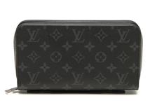 LOUIS VUITTON　ルイ・ヴィトン　財布　ジッピーＸＬ　モノグラム・エクリプス　M61698　2148103855740　【中古】【大黒屋】【200】