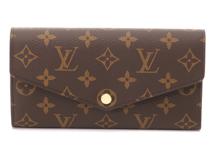 LOUIS VUITTON　ルイヴィトン　ポルトフォイユ・サラ　モノグラム　ブラウン　財布　M60531【472】YI