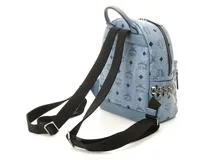 MCM 水色 リュック・バックパック　ミニサイズ MCM エムシーエム リュック 水色 - メルカリ