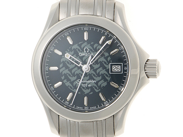 OMEGA Seamaster シーマスター　クオーツ時計　レディース OMEGA オメガ シーマスター120 ジャックマイヨール1997 1000本