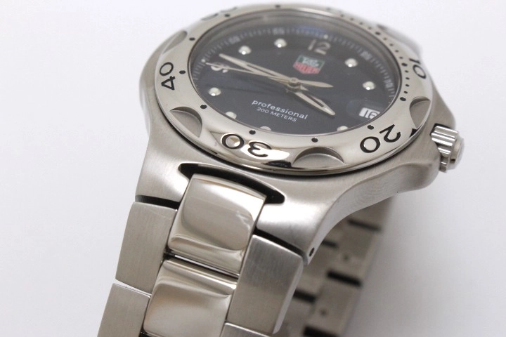 TAG HEUER タグホイヤー キリウム WL1113-0 SS ステンレススチール ブルー文字盤 クォーツ 【460】2148103858000