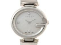 GUCCI グッチ 腕時計 134.5 ステンレススチール ホワイトシェル文字盤 クオーツ 【472】MN 2148103858109