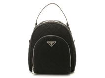 PRADA　プラダ　インプントゥ　リュックサック　ブラック　ナイロン/サフィアーノ　【471】　Y