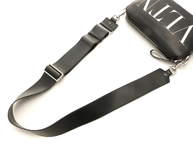 VALENTINO ヴァレンティノ 2wayバッグ ブラック レザー 2148103858666 【432】