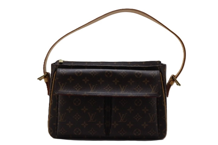 ルイヴィトン LOUIS VUITTON シテGM ショルダーバッグ PVCコーティングキャンバス モノグラム ブラウン レディース 中古 ☆3日以内返品可☆ LOUIS VUITTON ルイ ヴィトン M51181 モノグラム