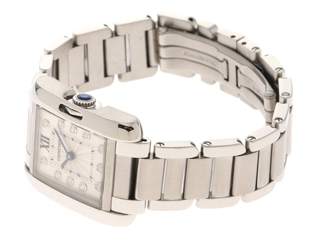Cartier カルティエ 時計 レディース クオーツ タンクアン