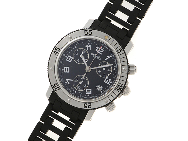 HERMES エルメス 時計 クリッパー ダイバークロノ CL2.915.330/3770