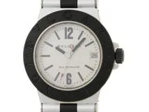 BVLGARI ブルガリ アルミニウム AL32TA シルバー文字盤