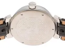 LOUIS VUITTON ルイヴィトン タンブール GMT Q1132 SS革 自動