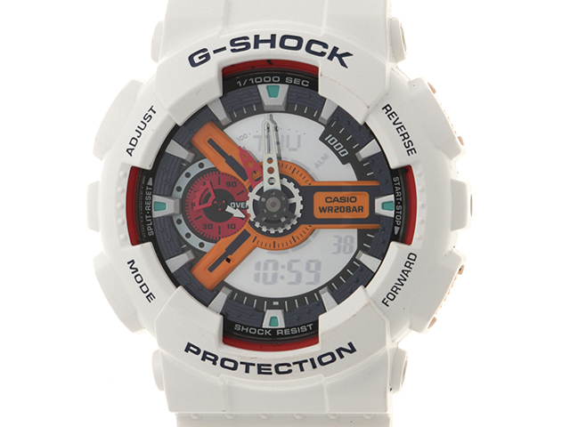 未使用 カシオ Gショック GA-110PS 新世紀エヴァンゲリオン 綾波レイ 未使用 即決 GA-110PS-7AJR EVANGELION 綾波レイ G-SHOCK G
