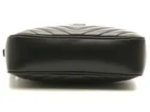 SAINT LAURENT サンローラン ルー カメラバッグ レザー ブラック 520534【472】YK