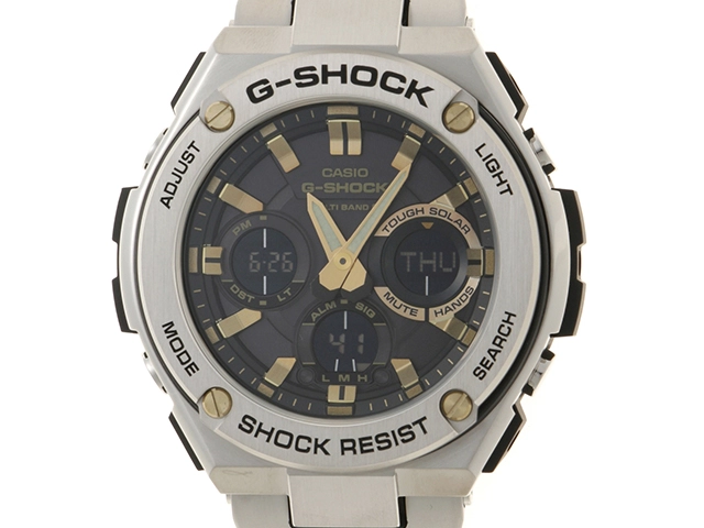 高価値セリー G-SHOCK カシオ CASIO G-STEEL アナログ GST-W110D-1A9JF 時計