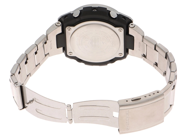 CASIO カシオ メンズ 電波ソーラー G-SHOCK G-STEEL GST-W110D-1A9JF ブラック×ゴールド SS/樹脂【472】HK