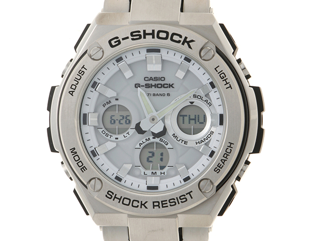 G-SHOCK アナログ・デジタル時計 ステンレス G-SHOCK 腕時計 G-STEEL(Gスチール) / クロノグラフ