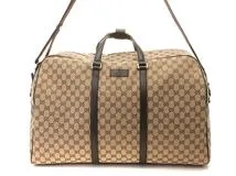 【グッチ/GUCCI】バッグ用保存袋 ダークブラウン 11枚まとめて【0732】 GUCCI グッチ GGボストンバッグ キャンバス/カーフ ベージュ