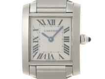 Cartier　カルティエ　時計　タンクフランセーズSM　W51008Q3　クォーツ　レディース　ステンレス　SS　2148103859755【207】