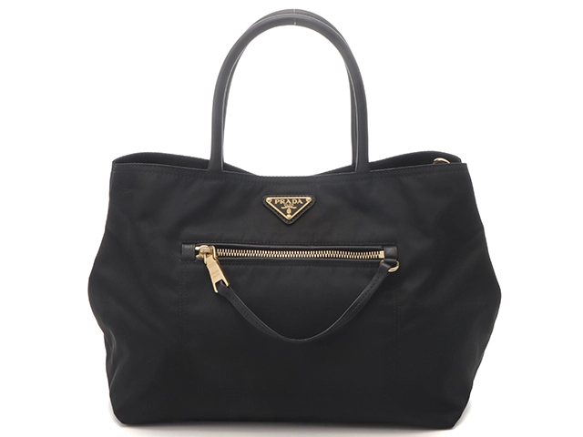 PRADA プラダ 2wayバッグ ブラック ナイロン／レザー BN1825