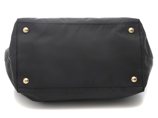 PRADA プラダ 2wayバッグ ブラック ナイロン／レザー BN1825【471】2148103859816