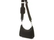 PRADA　プラダ　Re-Edition 2005 Re-Nylon 2way　1BH204　バッグ ブラック【430】2148103859830