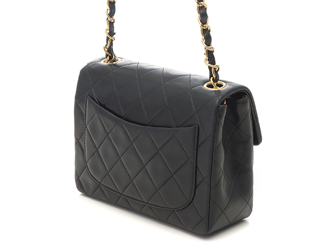 CHANEL シャネル ミニマトラッセ17 チェーンショルダー ブラック/GP