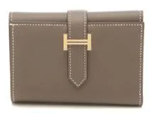 エルメス HERMES ベアンコンパクト W刻（2024年製） ブラック
