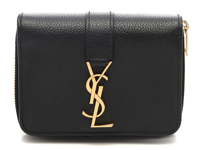 サンローランパリ L字 ファスナー ミニウォレット レザー ブラック 黒　箱あり 楽天市場】【財布】SAINT LAURENT PARIS サン ローラン パリ