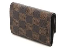 ひっぴ(///ω///)♪【美品】ルイヴィトン　ダミエ　ポルトモネ プラ ルイヴィトン LOUIS VUITTON ダミエ ポルト モネ ビエ