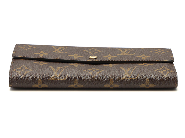 【極美品】ルイヴィトン ブラウン 長財布 ポルトフォイユ・サラ M61734 LOUIS VUITTON 中古 ルイヴィトン ポルトフォイユ・サラ