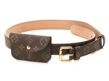 新品同様 ルイ・ヴィトン サンチュール ポシェット ソロ ポーチのみ LOUIS VUITTON ルイ・ヴィトン ポーチベルト サンチュール