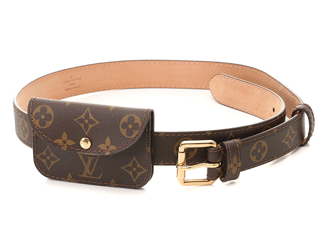 新品同様 ルイ・ヴィトン サンチュール ポシェット ソロ ポーチのみ LOUIS VUITTON ルイ・ヴィトン ポーチベルト サンチュール