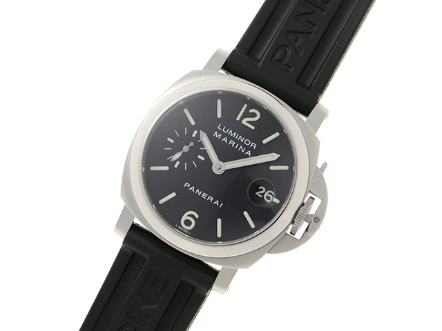 PANERAI　パネライ　ルミノール マリーナ　PAM00048/OP6560　SS　黒　自動巻き　メンズ　2148103862120【432】