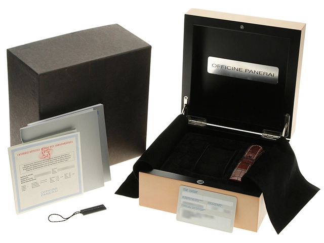 PANERAI　パネライ　ルミノール マリーナ　PAM00048/OP6560　SS　黒　自動巻き　メンズ　2148103862120【432】