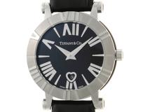 TIFFANY＆CO       ティファニー      アトラス       Z1300.11.11A10A41A      ブラック      レディース      クォーツ      【436】　　2148103862151