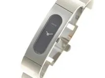 GUCCI グッチ 2400S ステンレス 黒文字盤 ブラック 電池式