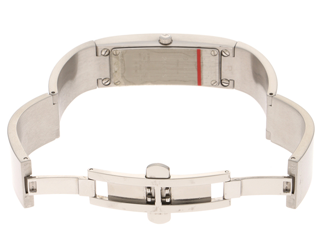 GUCCI グッチ バングルウォッチ 2400S ステンレス ブラック文字
