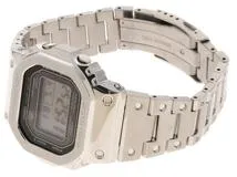 CASIO　カシオ　G-SHOCK FULL METAL　電波　メンズ　SS　ブラック/デジタル　GMW-B5000D-1JF　【432】　【2148103862410】