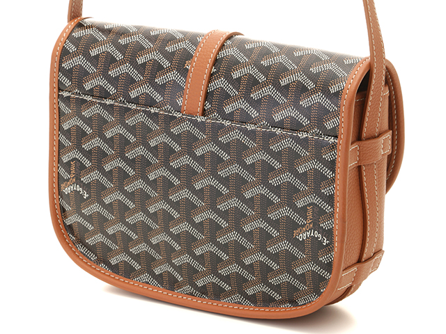 GOYARD ゴヤール ベルヴェデーレPM ブラック/ナチュラル PVC
