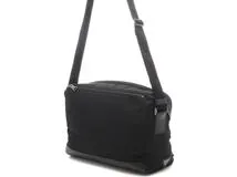 PRADA プラダ ショルダーバッグ ナイロン レザー ブラック【473