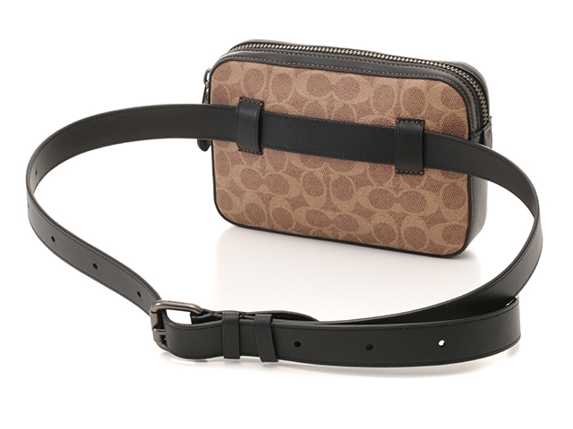 COACH コーチ シグネチャーウエストバッグ コーティング