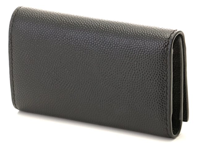 SAINT LAURENT　サンローラン　4連キーケース　ブラック　レザー【472】YI