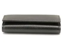 SAINT LAURENT サンローラン 4連キーケース ブラック レザー