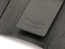 SAINT LAURENT　サンローラン　4連キーケース　ブラック　レザー【472】YI